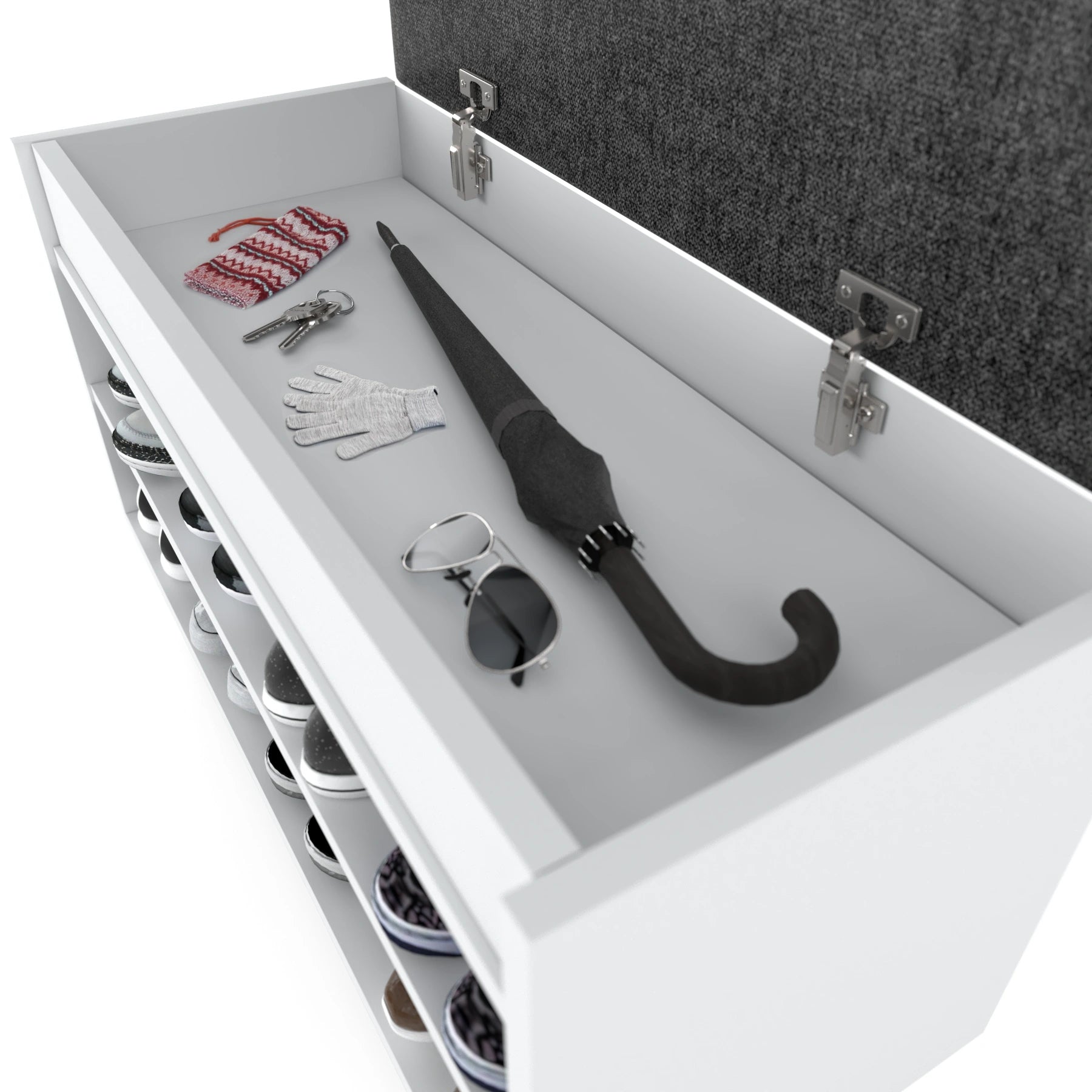 Szafka na buty z siedziskiem