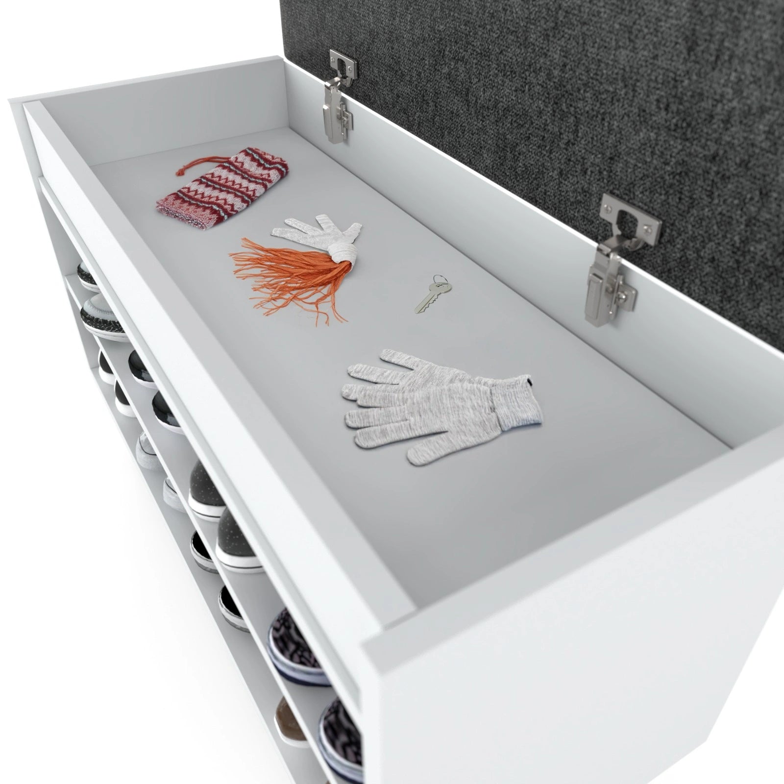 Szafka na buty z siedziskiem